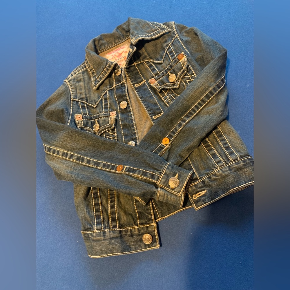 True Religion kids jean jacket.